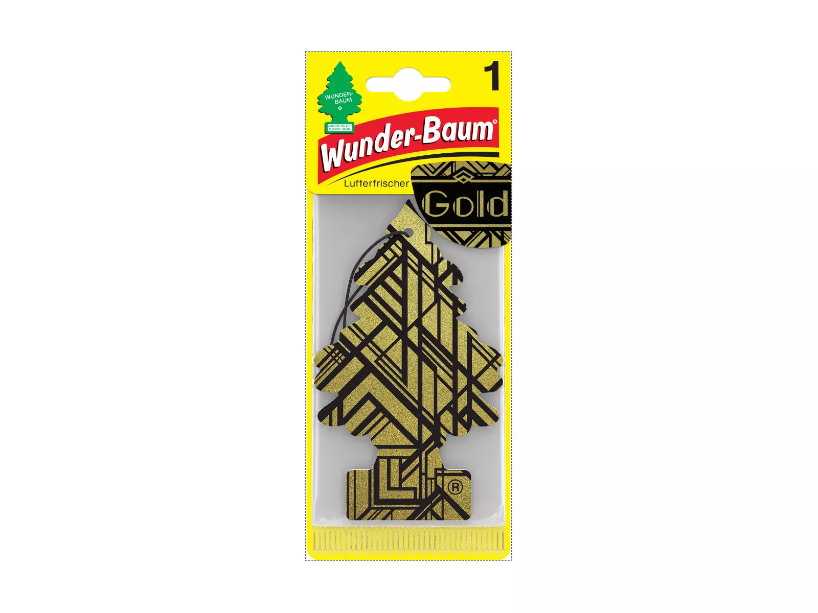 Wunderbaum Nachfüllpack, Gold, VE 24